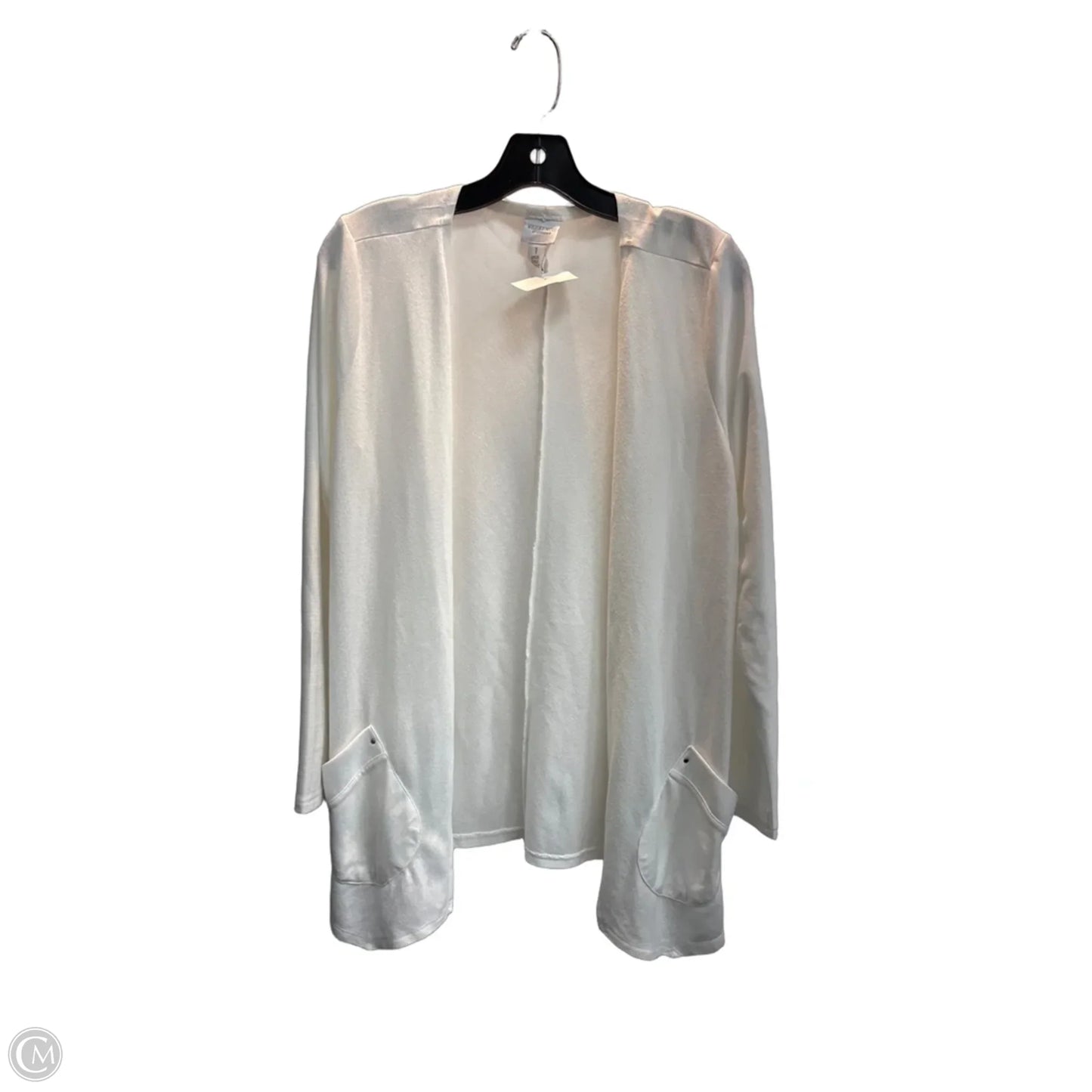 Tunic 3/4 Sleeve By Chicos In Cream, Size: M