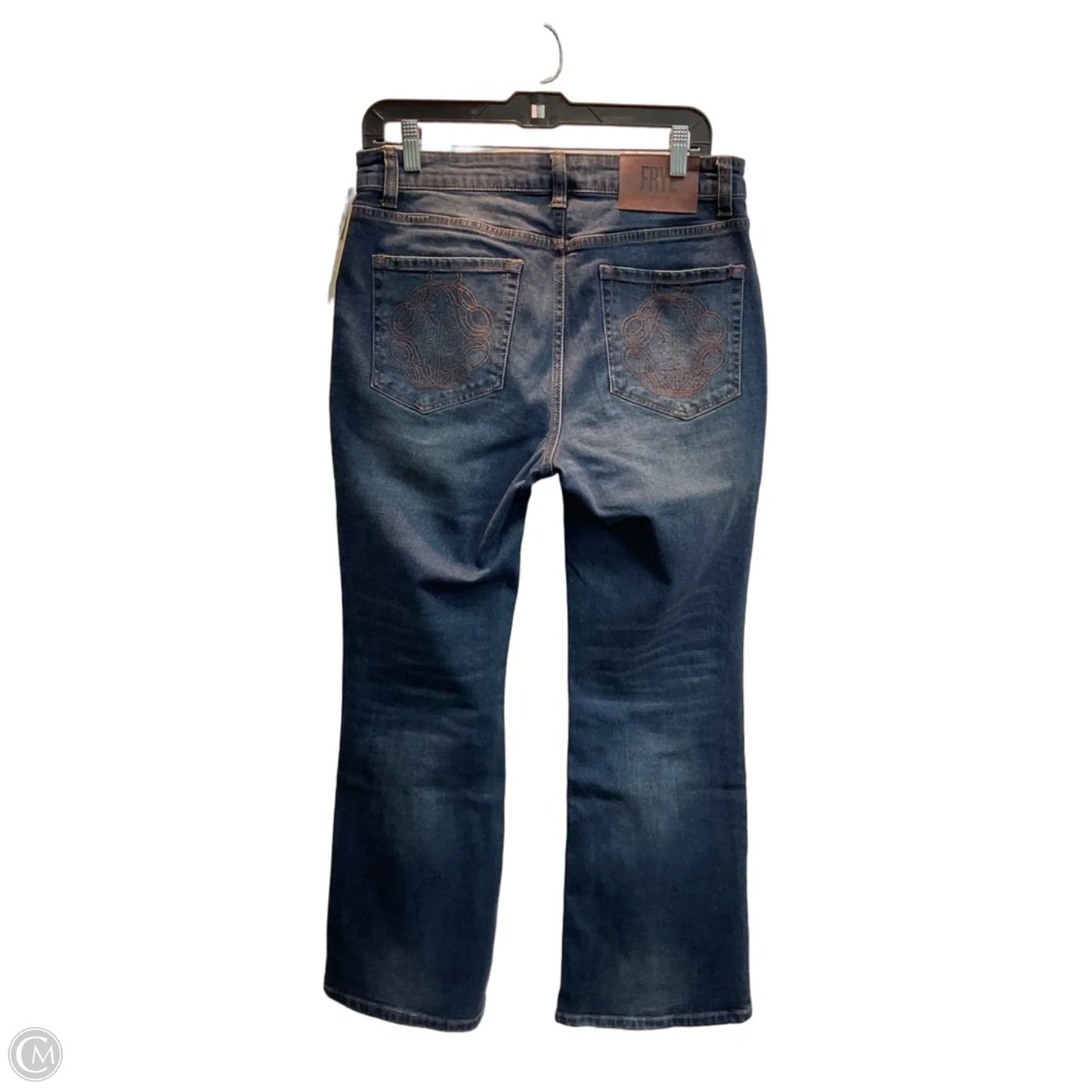 Jeans Boot Cut By Frye In Blue, Size: 6