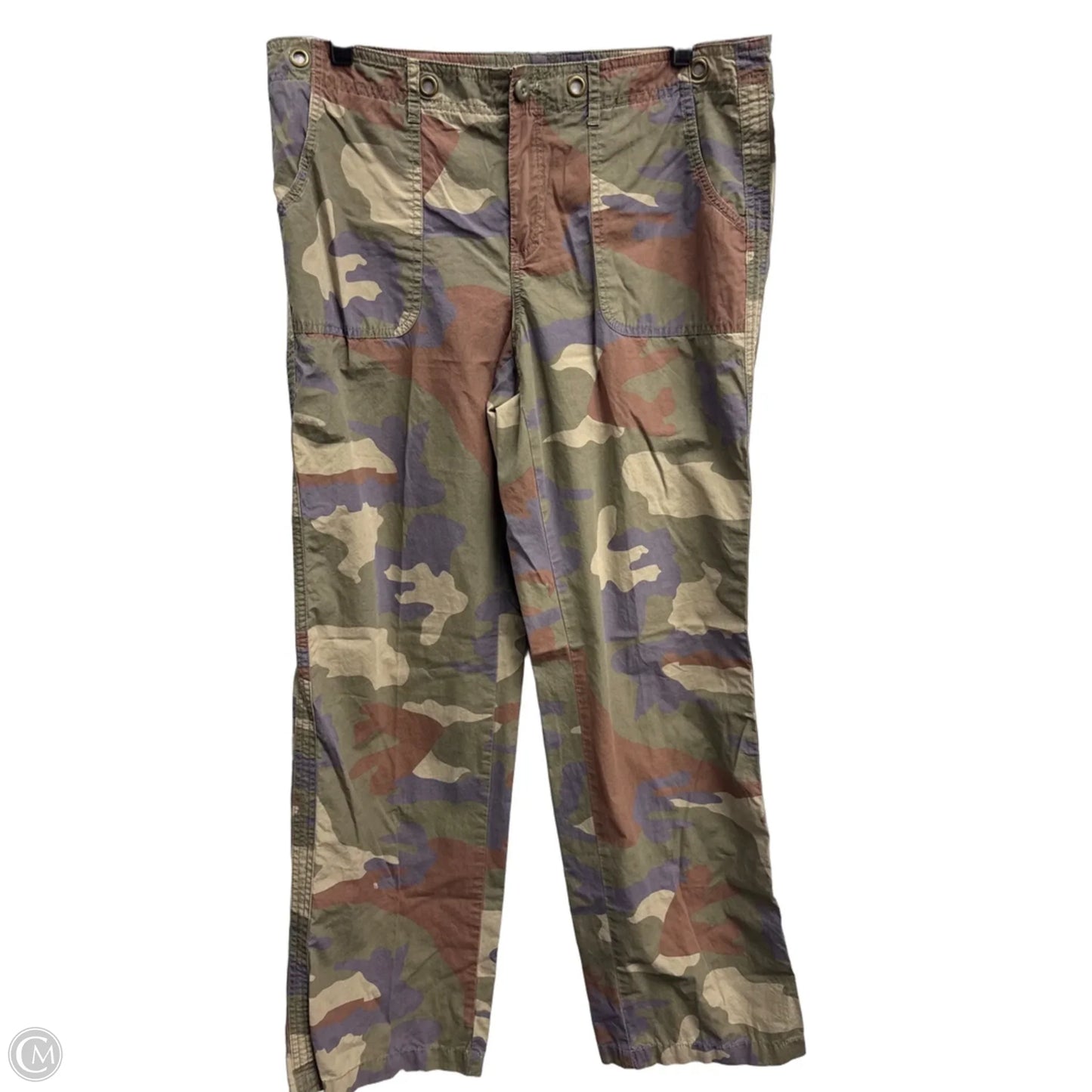Pants Cargo & Utility By London Jean In Camouflage Print, Size: 12