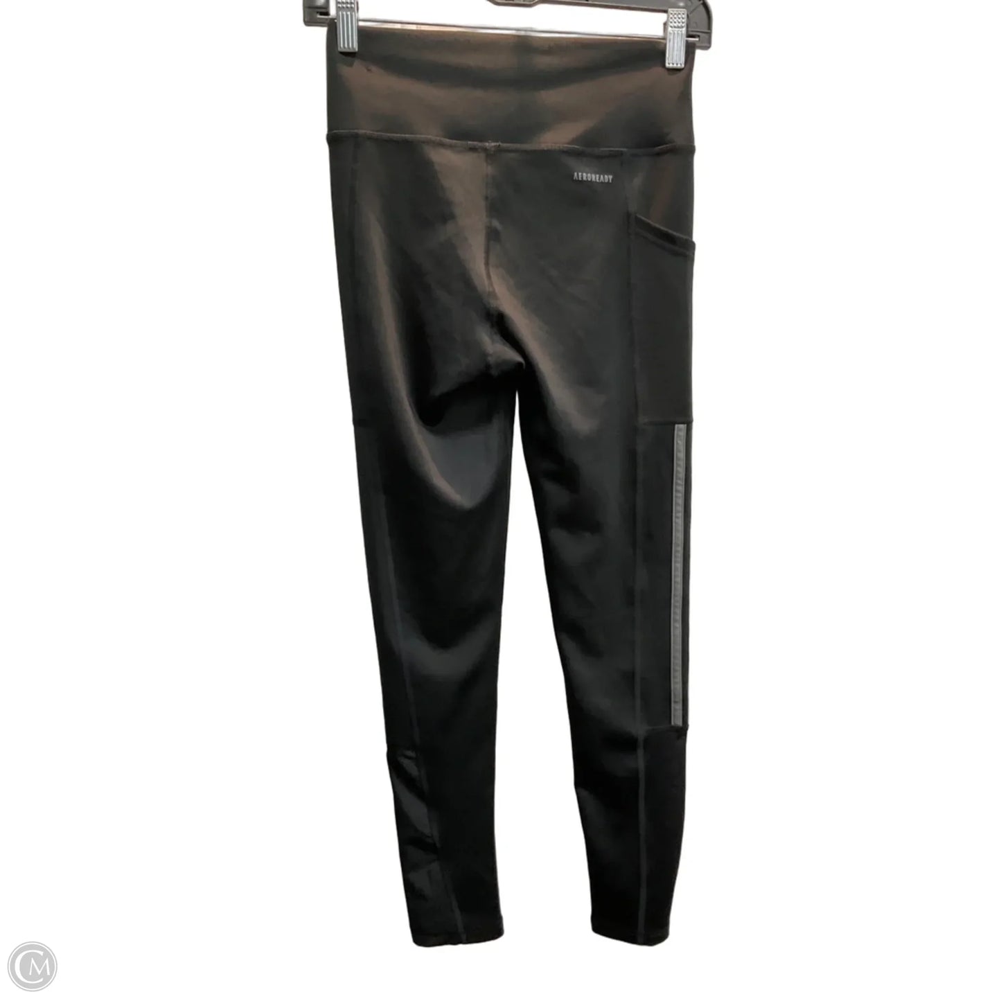 Athletic Leggings By Adidas In Black, Size: S