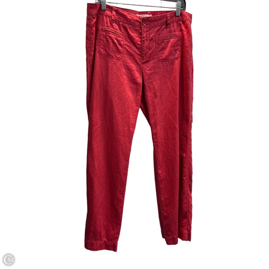 Pants Chinos & Khakis By Loft In Red, Size: 10