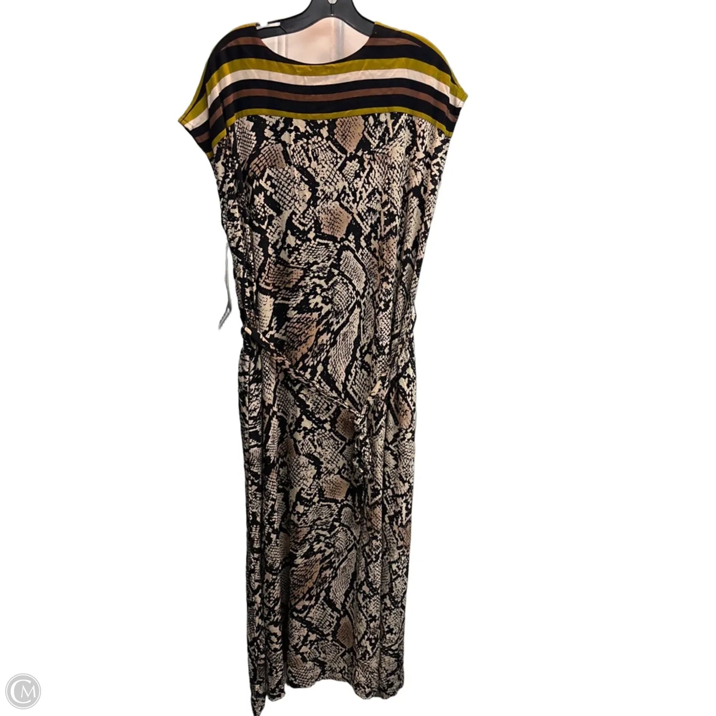 Dress Casual Maxi By Worthington In Animal Print, Size: L