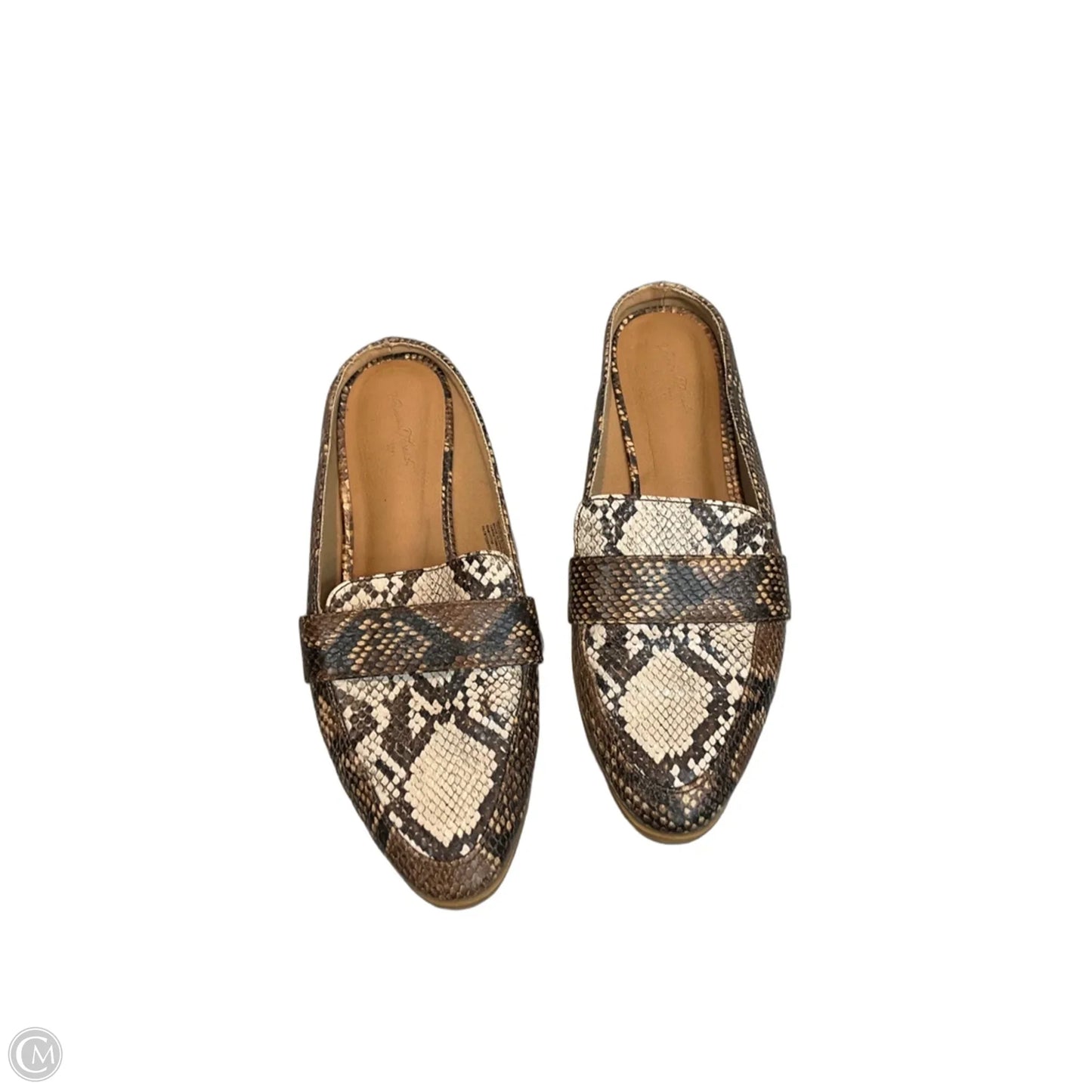 Shoes Flats By Universal Thread In Animal Print, Size: 6.5