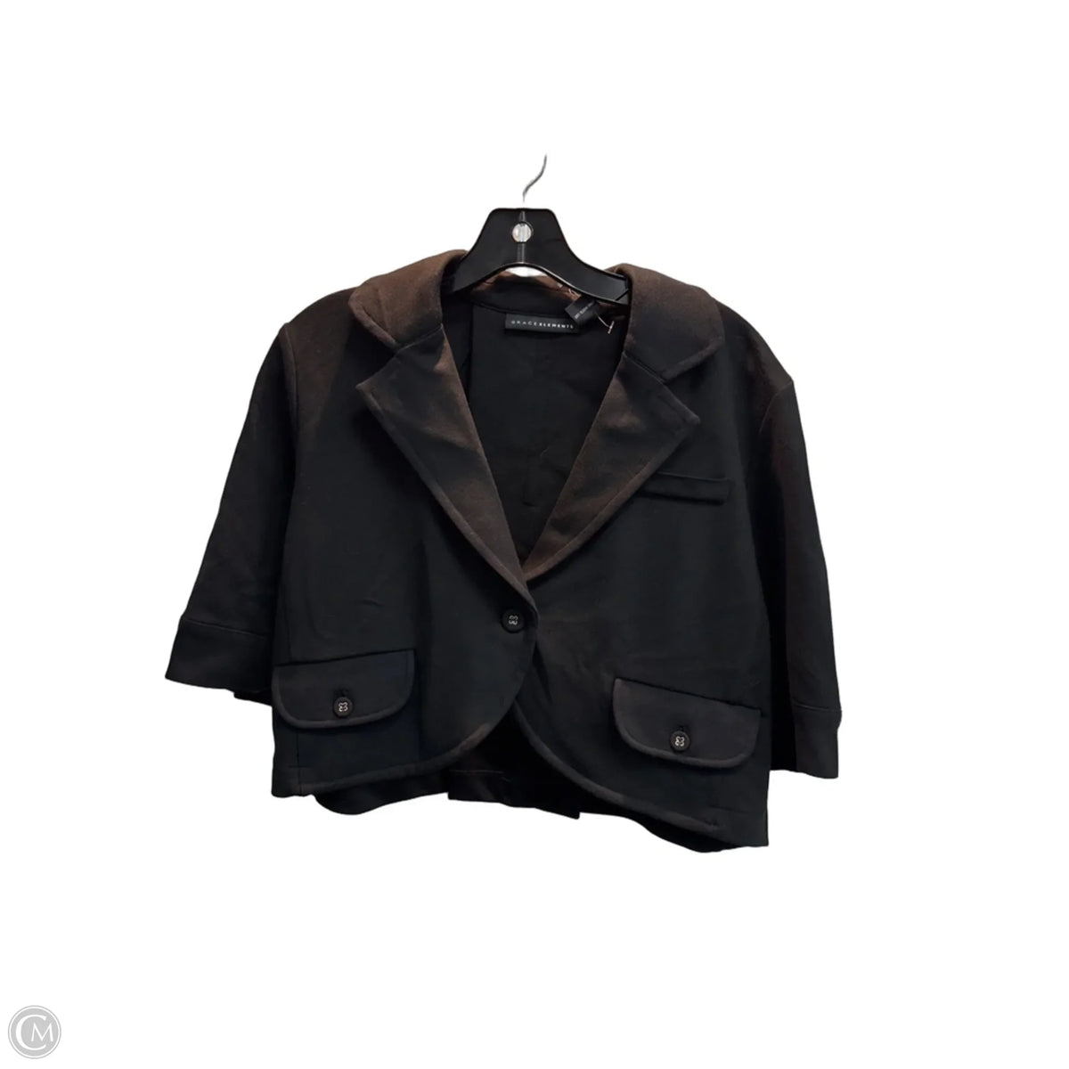 Blazer By Grace Elements In Black, Size: L