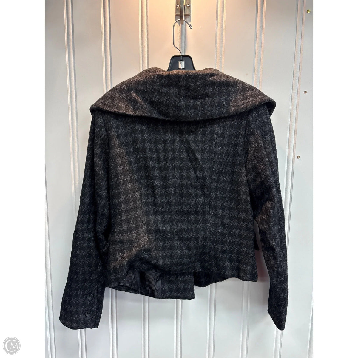 Blazer By Willi Smith In Black & Grey, Size: 10