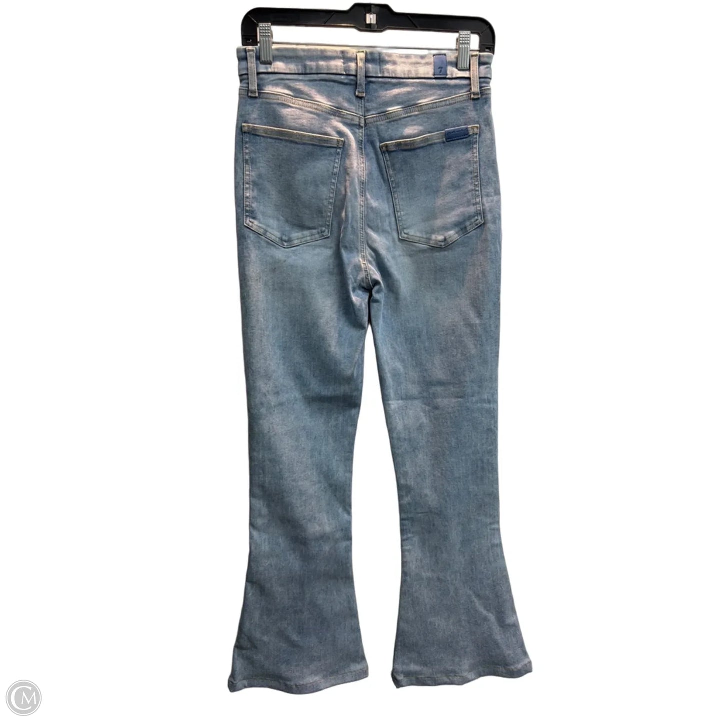 Jeans Flared By 7 For All Mankind In Blue, Size: 6