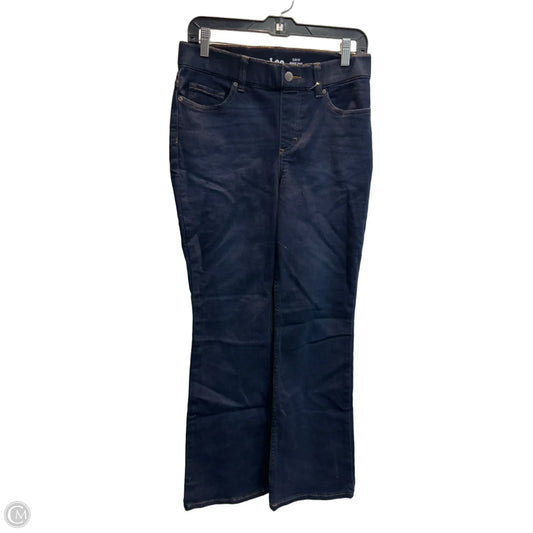 Jeans Boot Cut By Lee In Blue, Size: 8