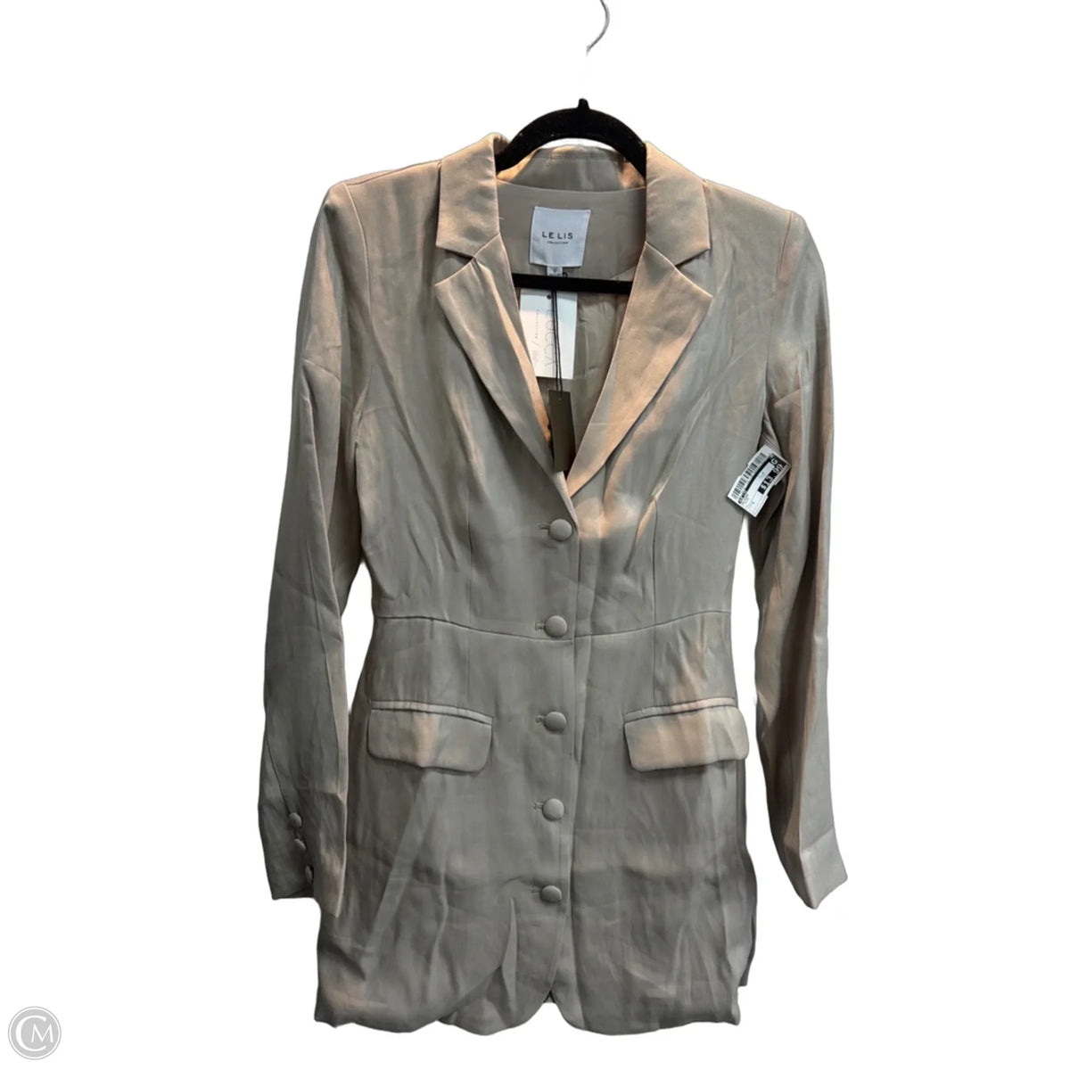 Blazer By Le Lis In Taupe, Size: S