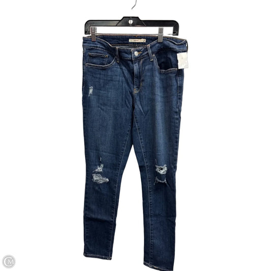 Jeans Boyfriend By Levis In Blue, Size: 8