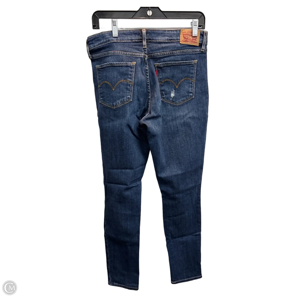 Jeans Boyfriend By Levis In Blue, Size: 8