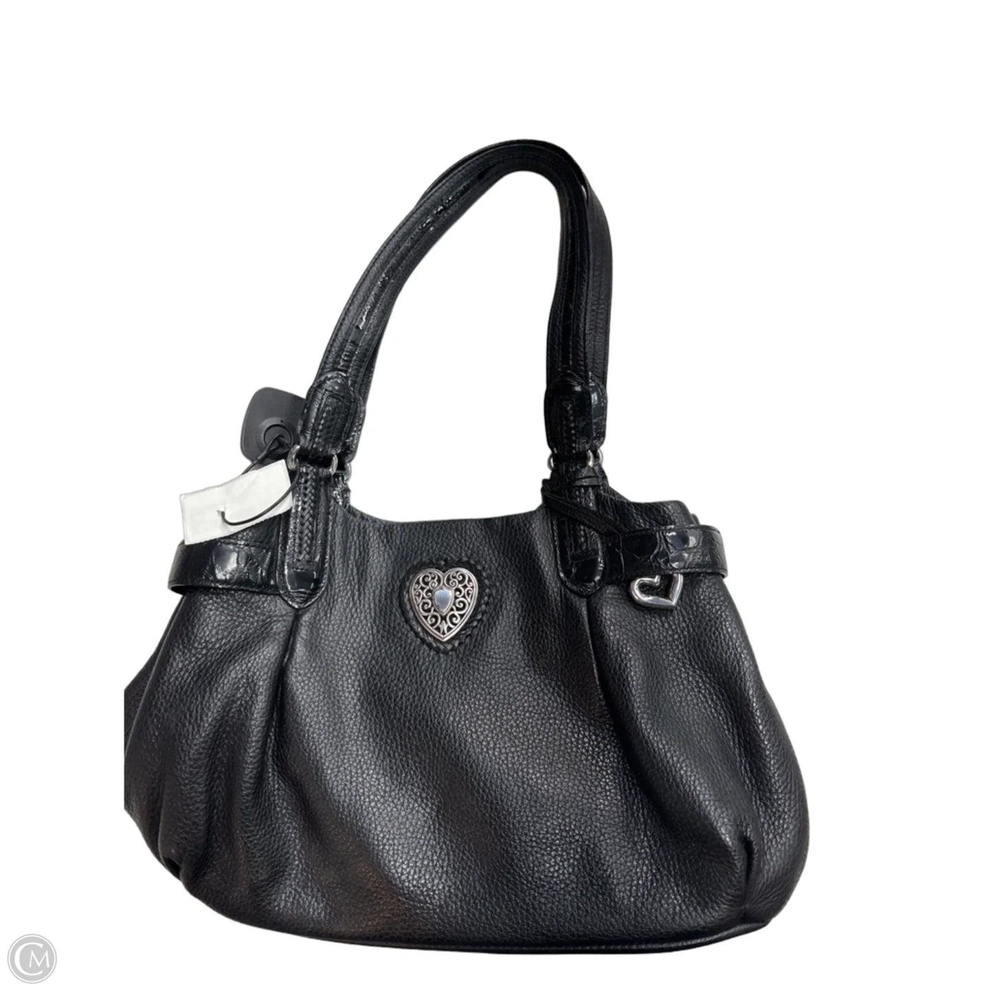 Handbag Leather By Brighton, Size: Medium