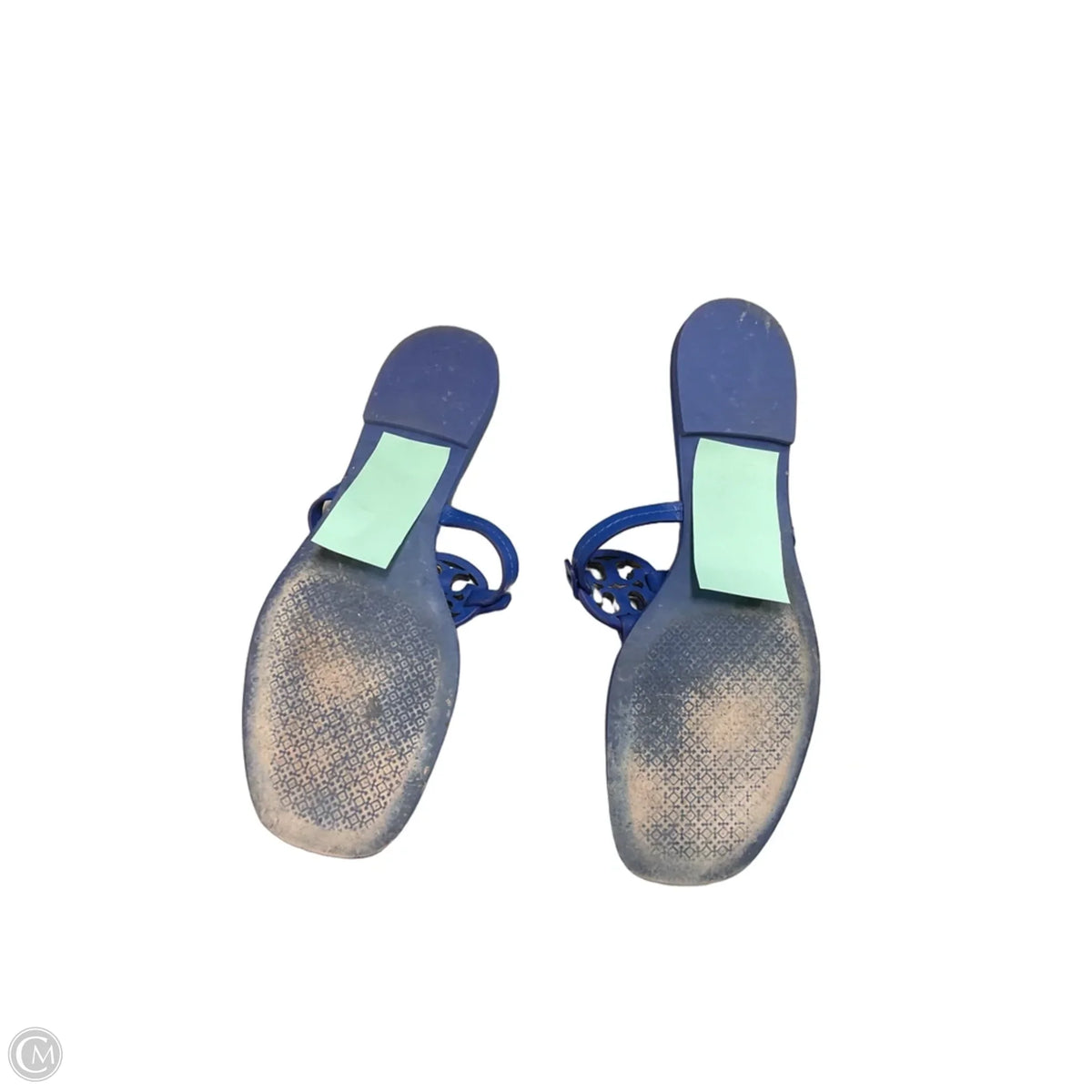 Sandals Designer By Tory Burch In Blue, Size: 9