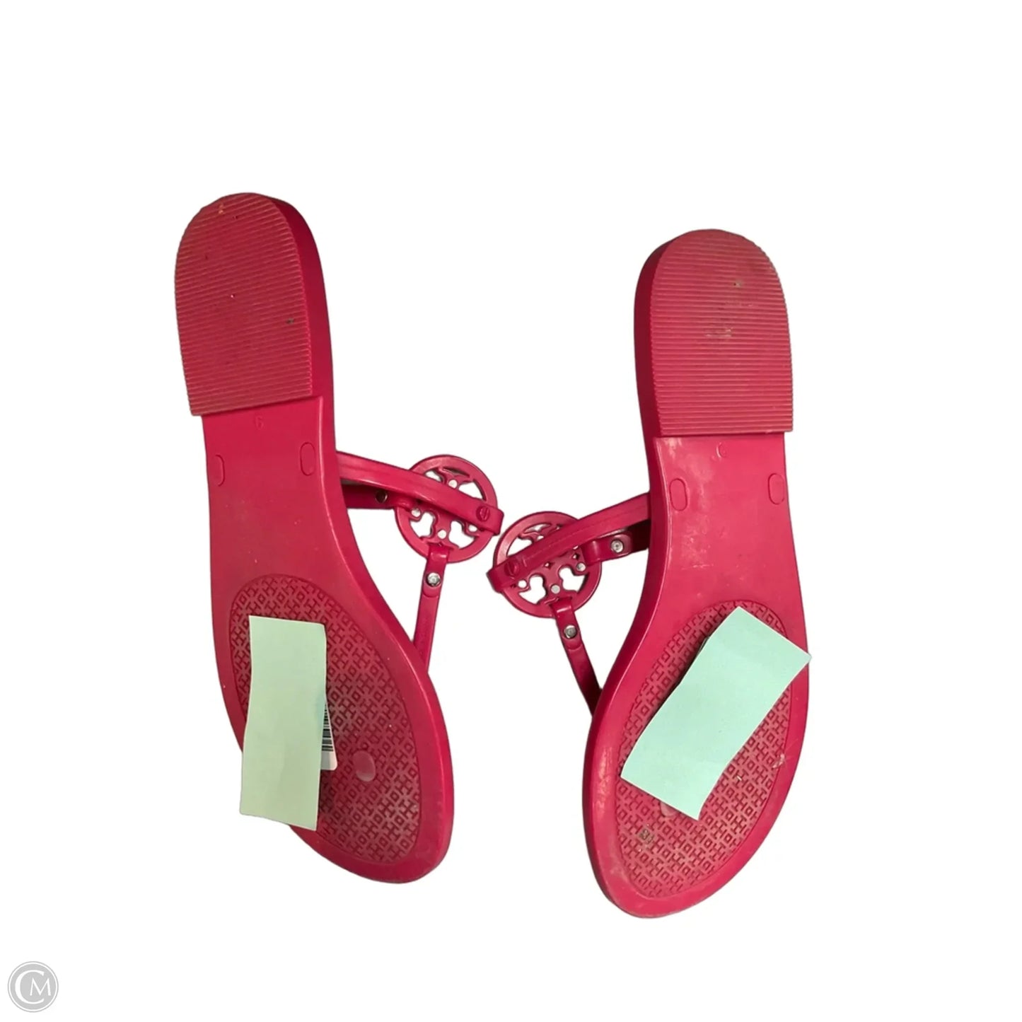 Sandals Designer By Tory Burch In Pink, Size: 9