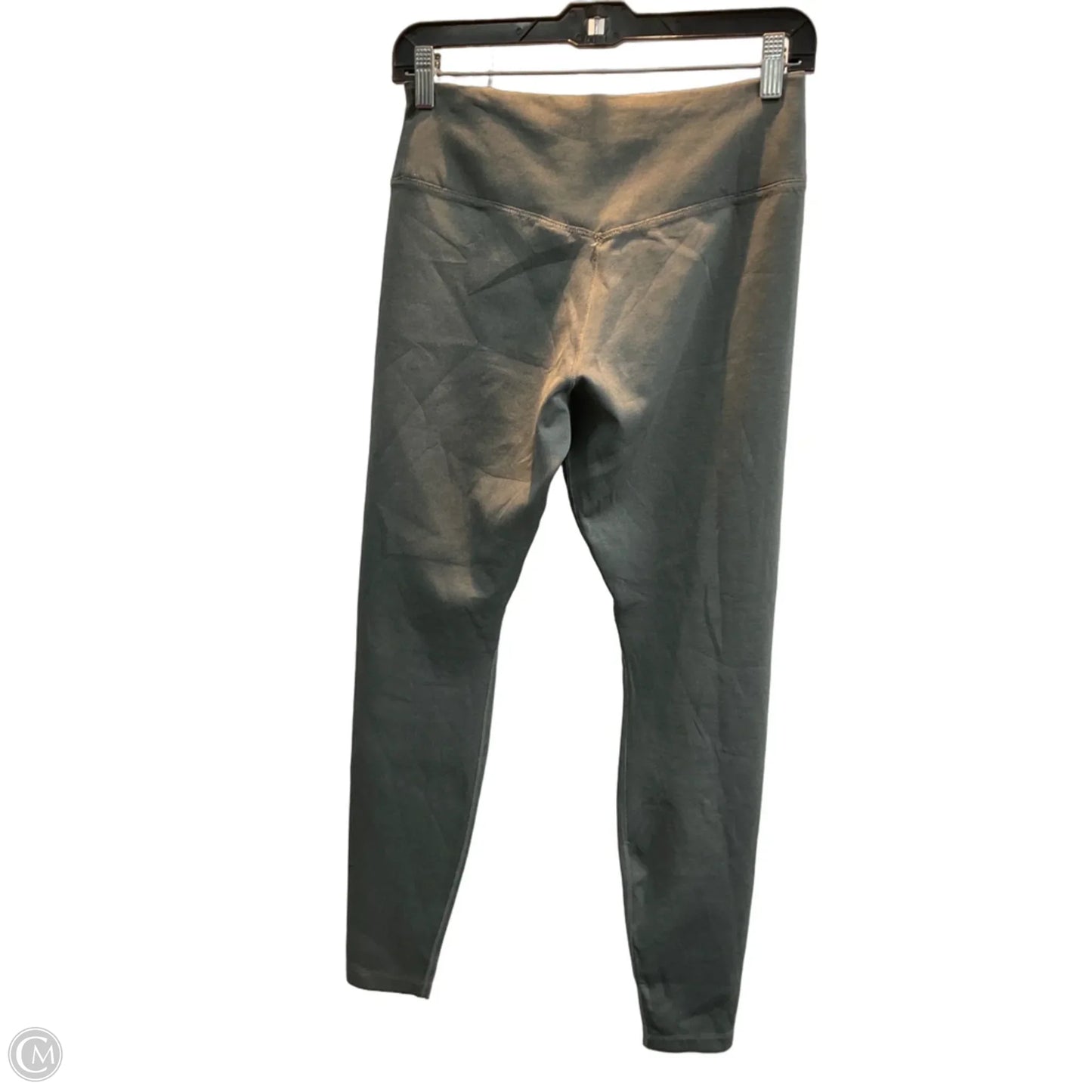 Athletic Leggings By Nike In Grey, Size: M