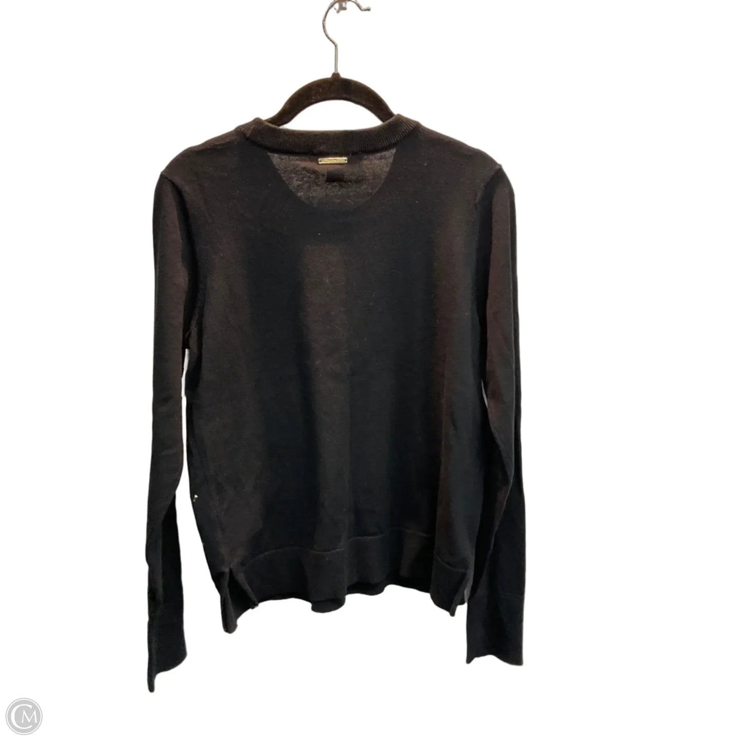 Sweater By Michael By Michael Kors In Black & Gold, Size: S