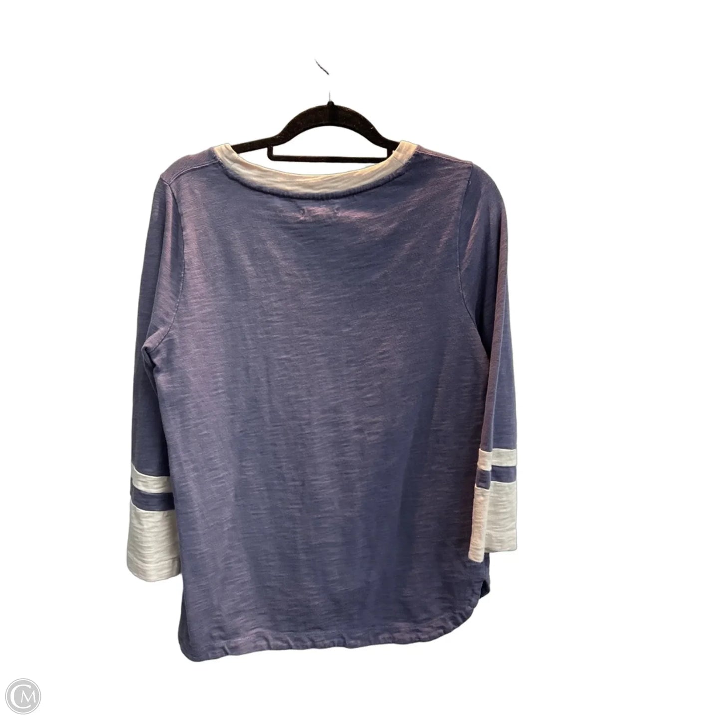 Sweatshirt Crewneck By Madewell In Purple, Size: M