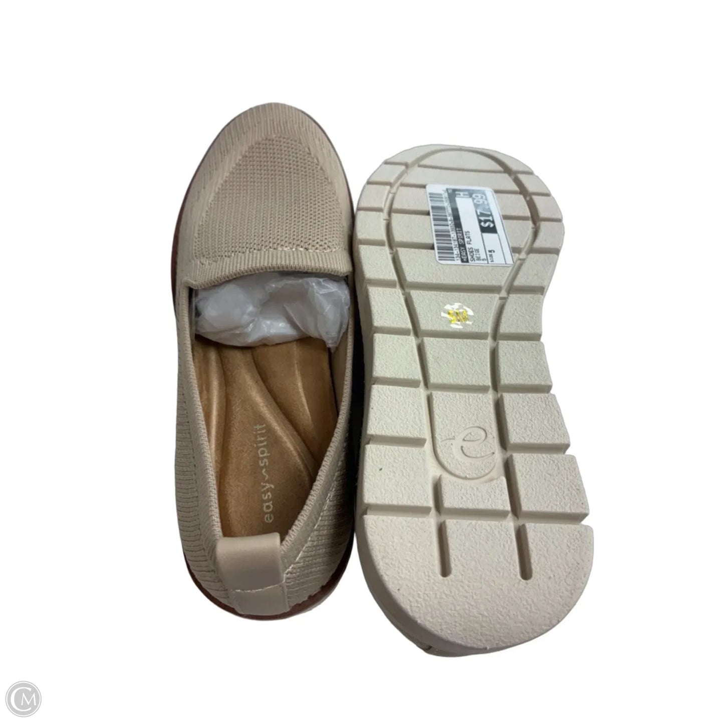 Shoes Flats By Easy Spirit In Beige, Size: 5