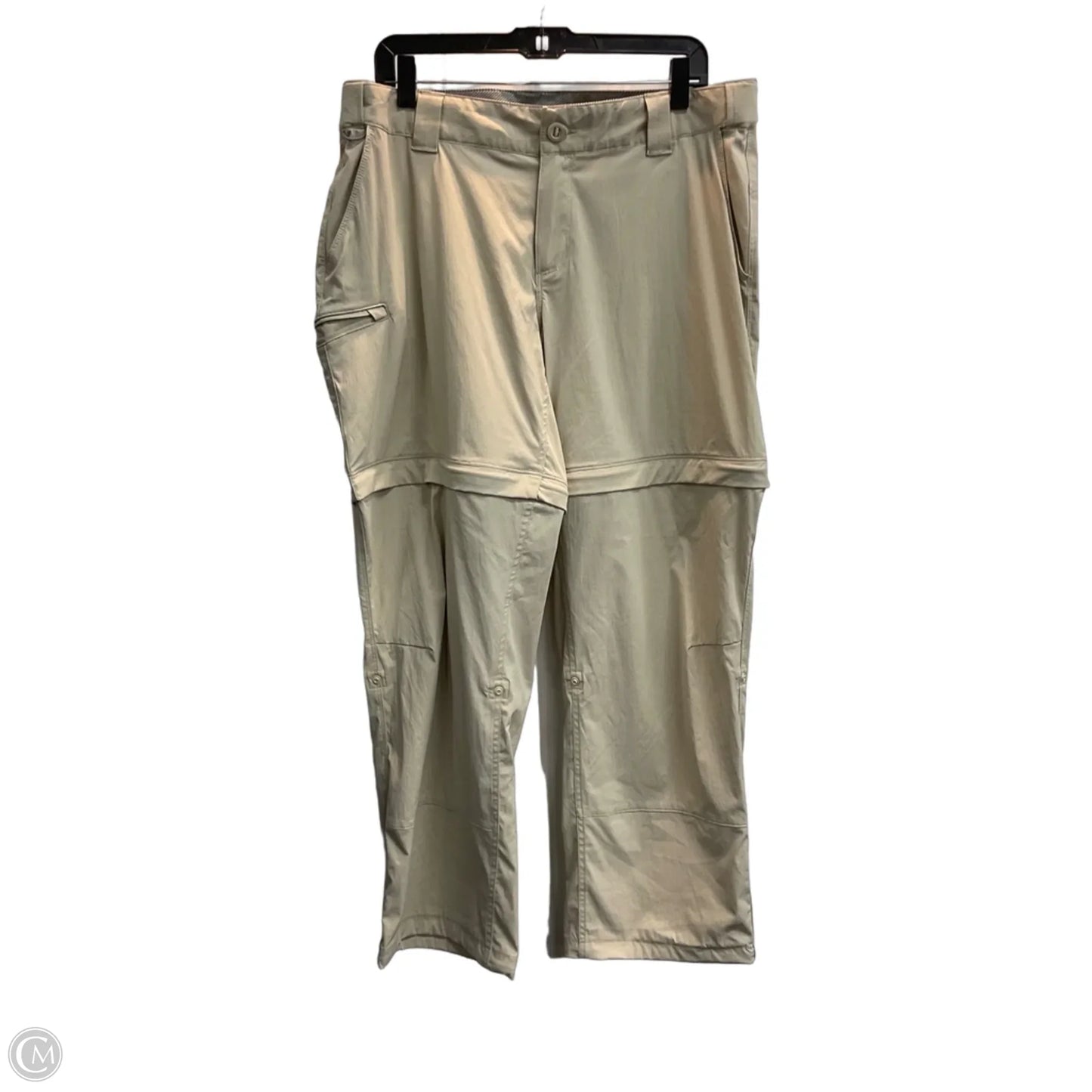 Athletic Pants By Clothes Mentor In Beige, Size: 14