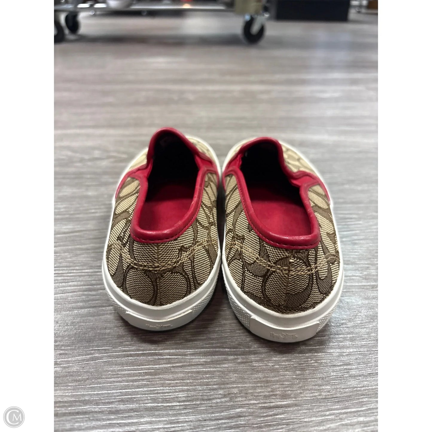 Shoes Designer By Coach In Tan, Size: 6