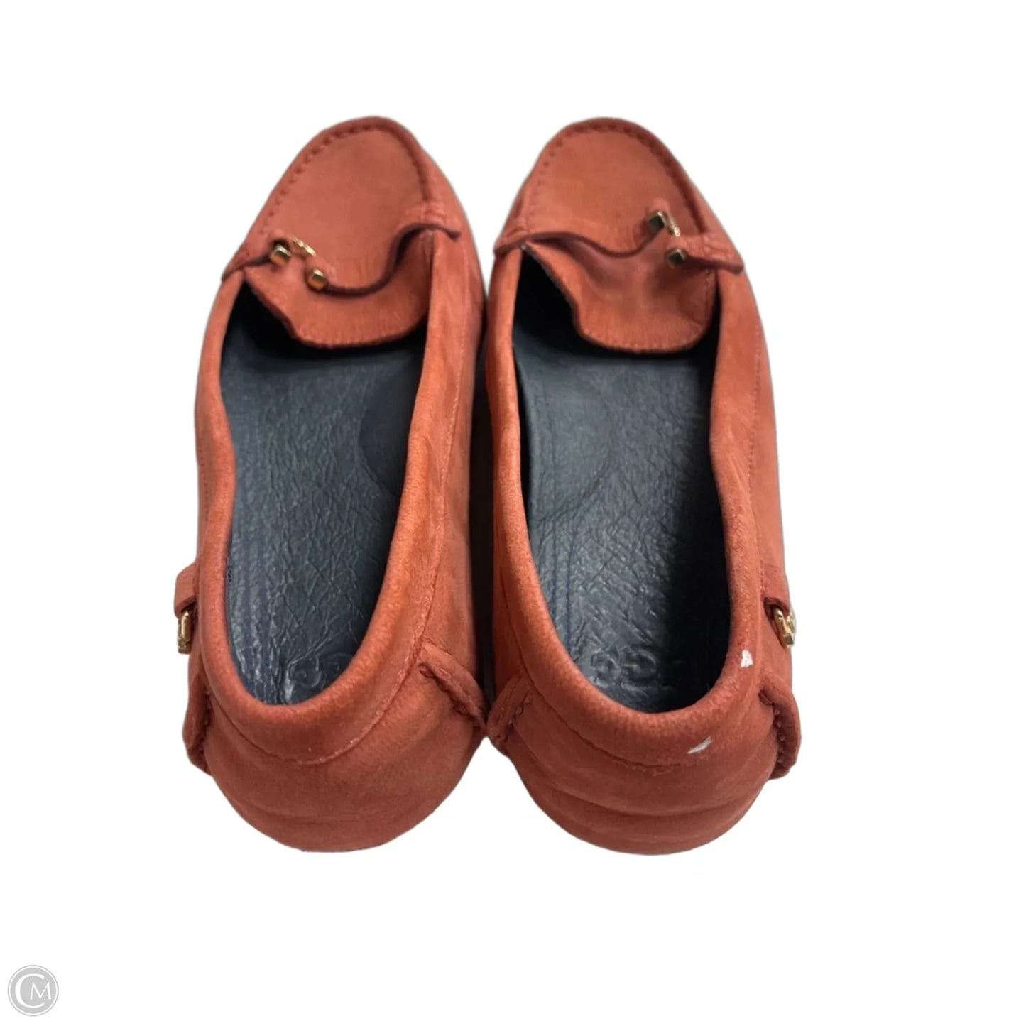 Shoes Designer By Ugg In Orange, Size: 6.5