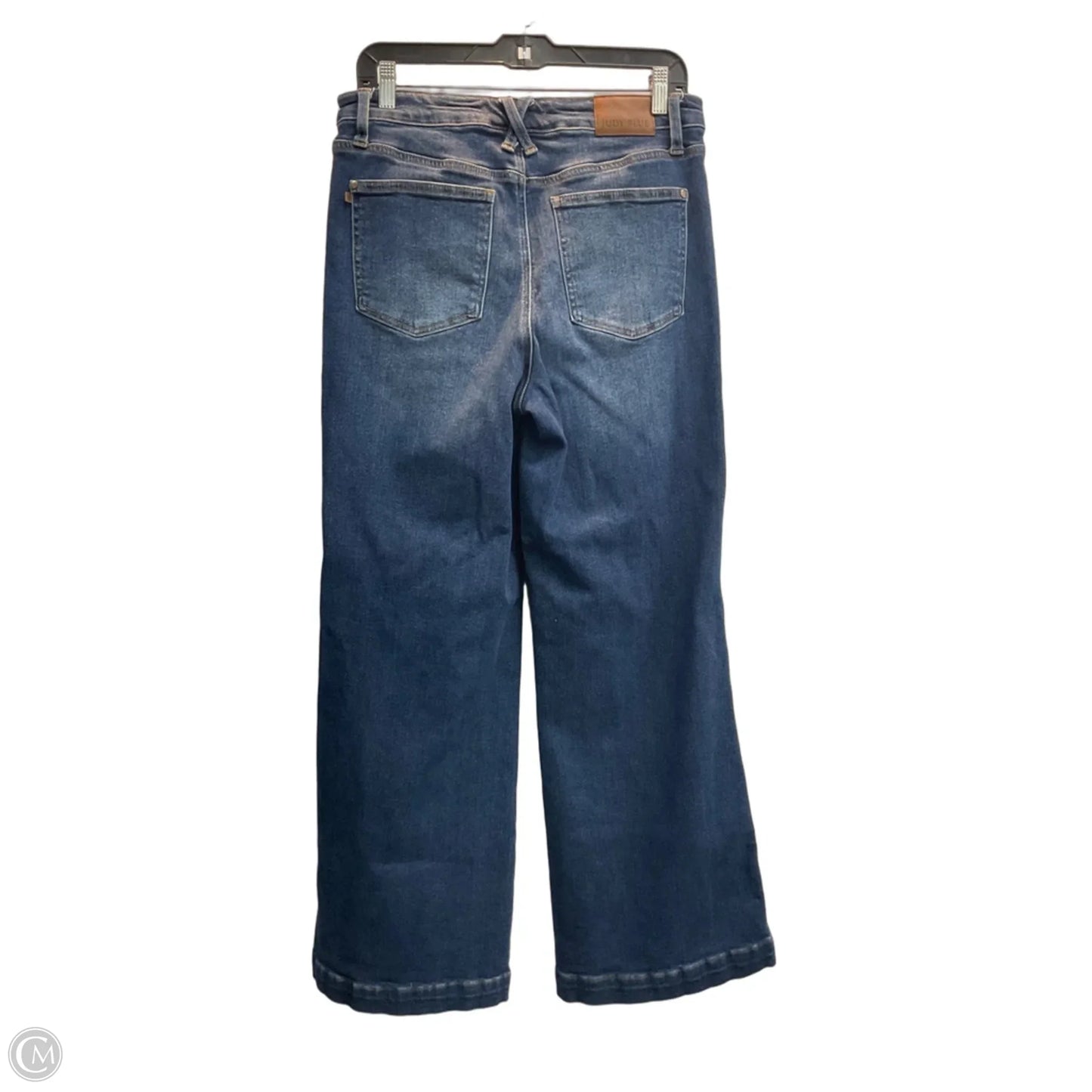 Jeans Wide Leg By Judy Blue In Blue, Size: 12