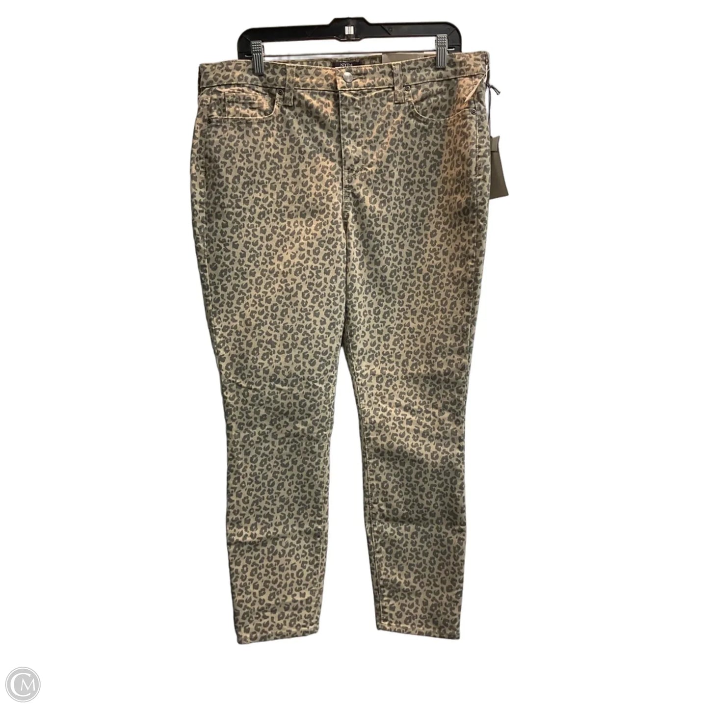 Jeans Skinny By Chicos In Animal Print, Size: 14