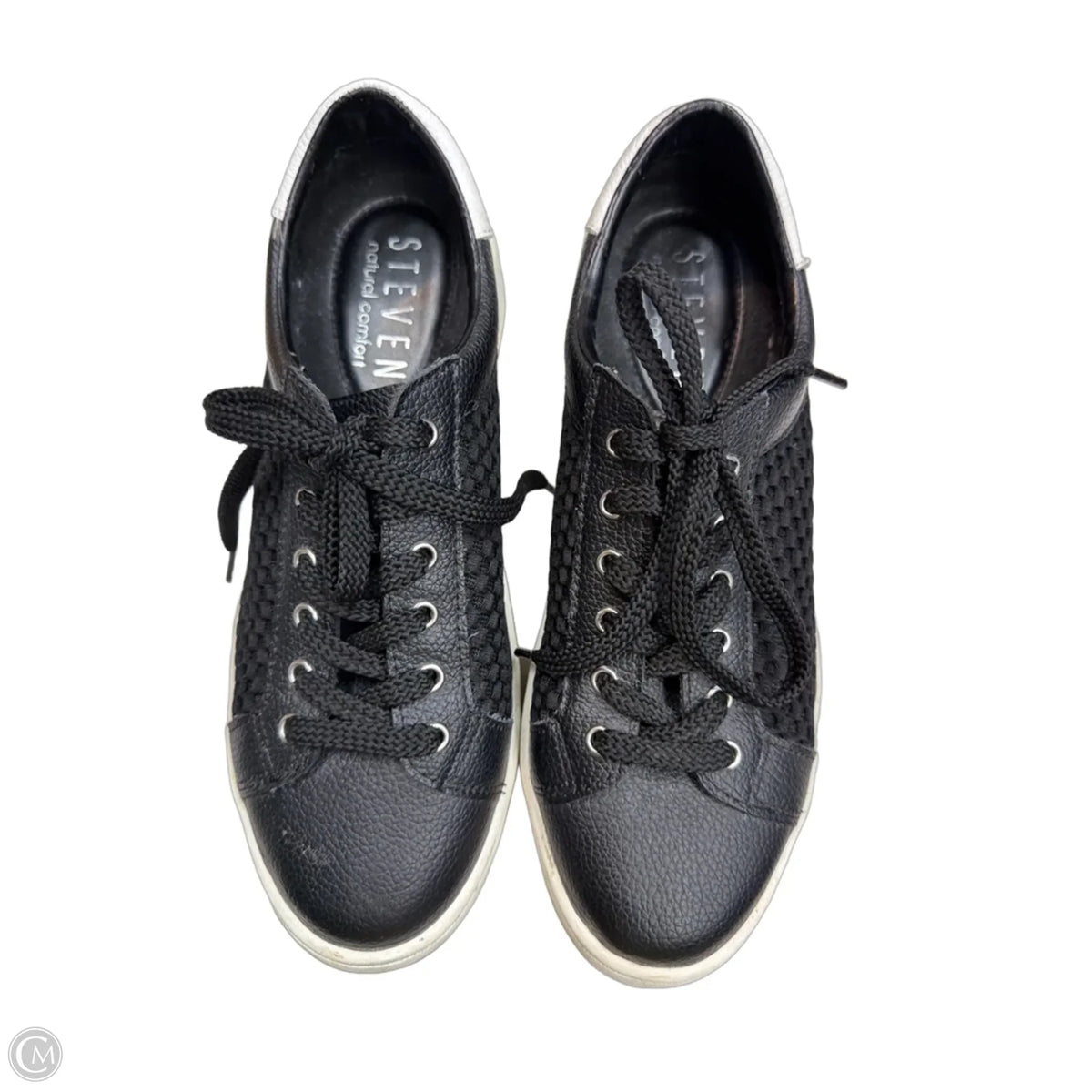 Shoes Athletic By Steven In Black, Size: 7.5