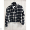 Coat Puffer & Quilted By Evereve In Plaid Pattern, Size: M