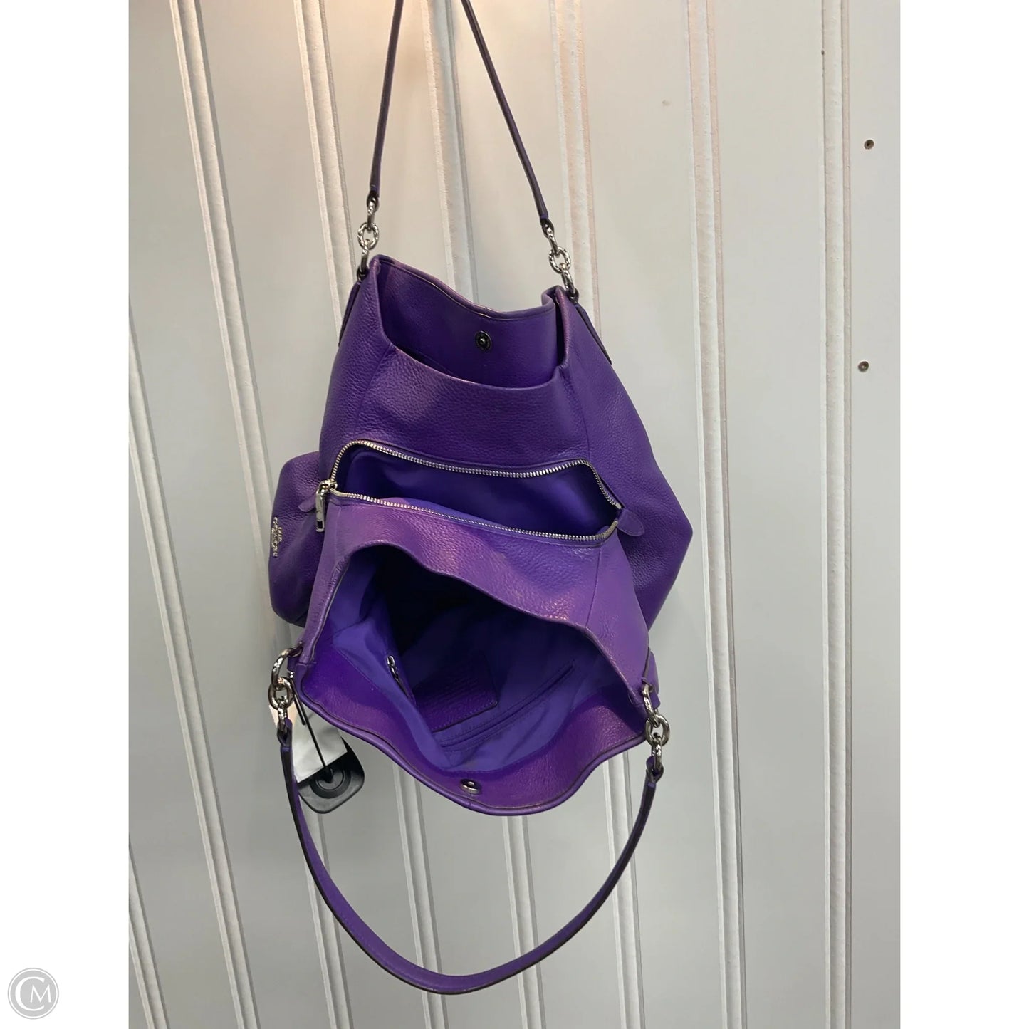 Handbag Designer By Coach, Size: Medium