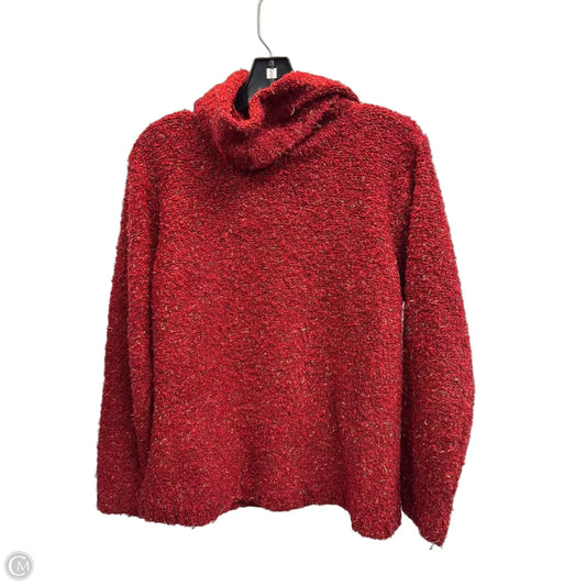 Sweater By Coldwater Creek In Red, Size: M