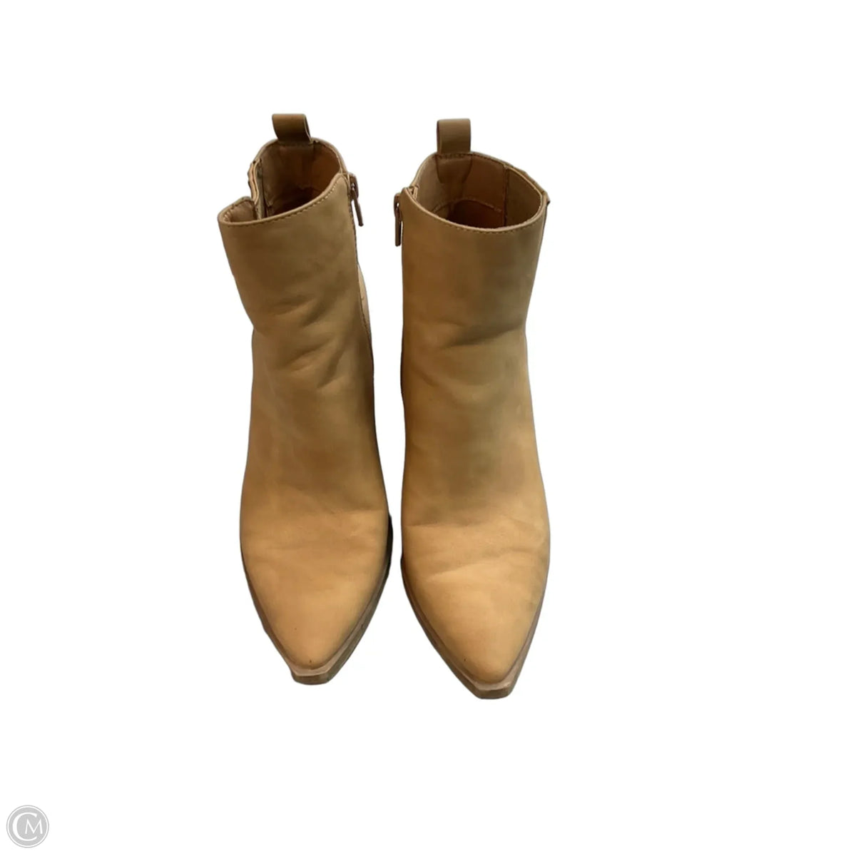 Boots Ankle Flats By Universal Thread In Tan, Size: 9.5
