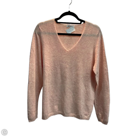 Sweater By Clothes Mentor In Pink, Size: Xl