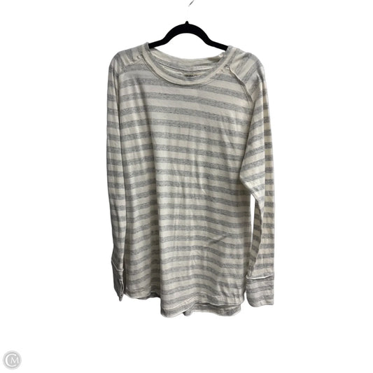 Top Long Sleeve By We The Free In Striped Pattern, Size: M