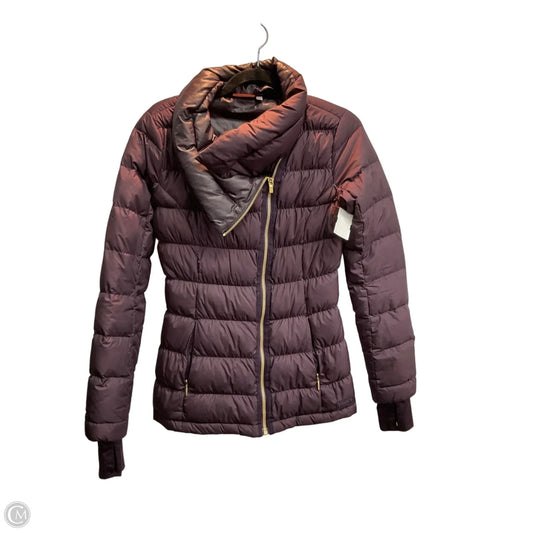 Coat Puffer & Quilted By Athleta In Purple, Size: Xxs