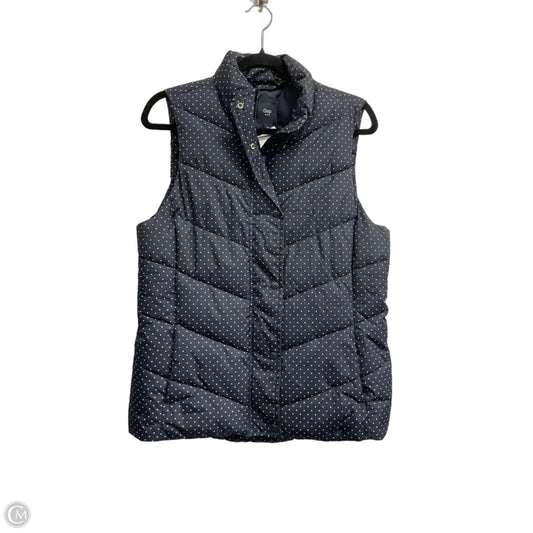 Vest Puffer & Quilted By Gap In Polkadot Pattern, Size: M
