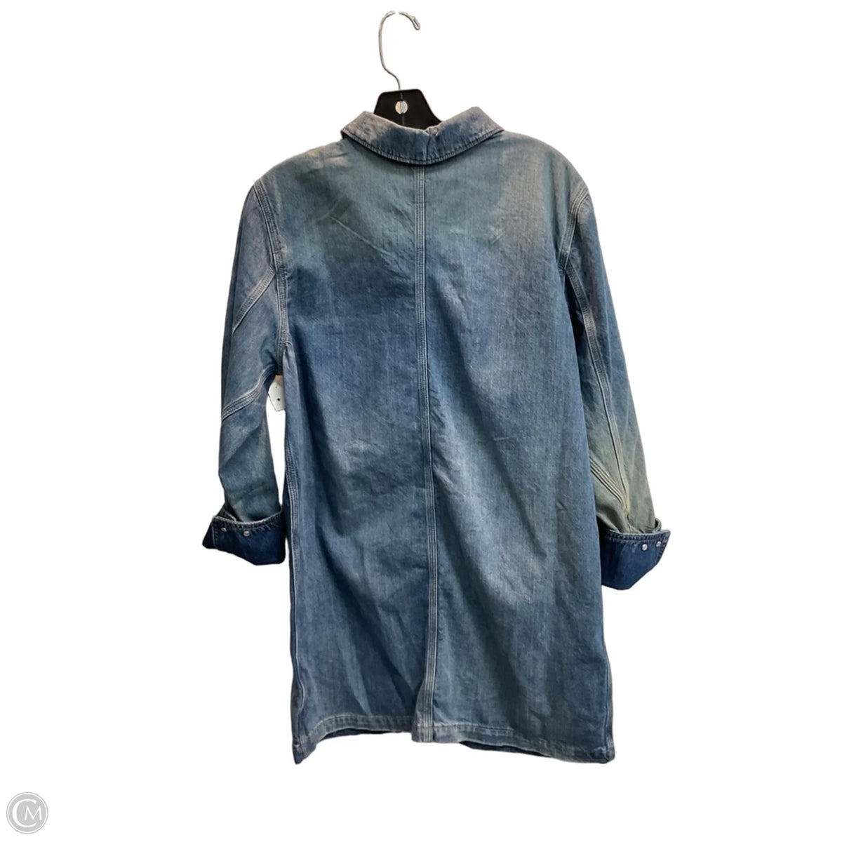 Jacket Denim By Lee In Blue, Size: M