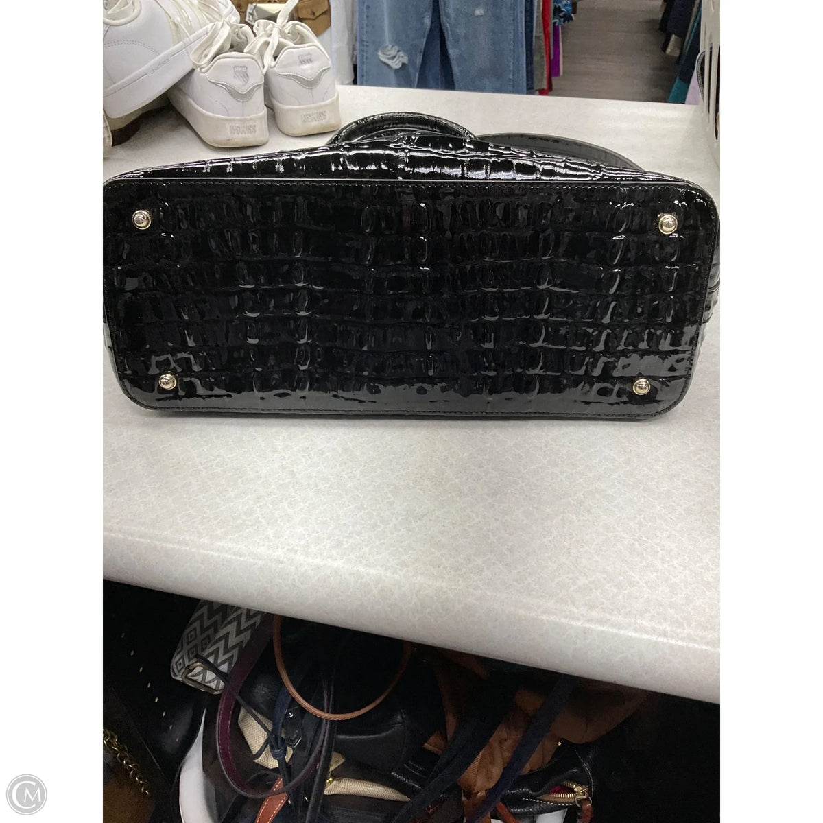 Handbag Designer By Brahmin, Size: Large