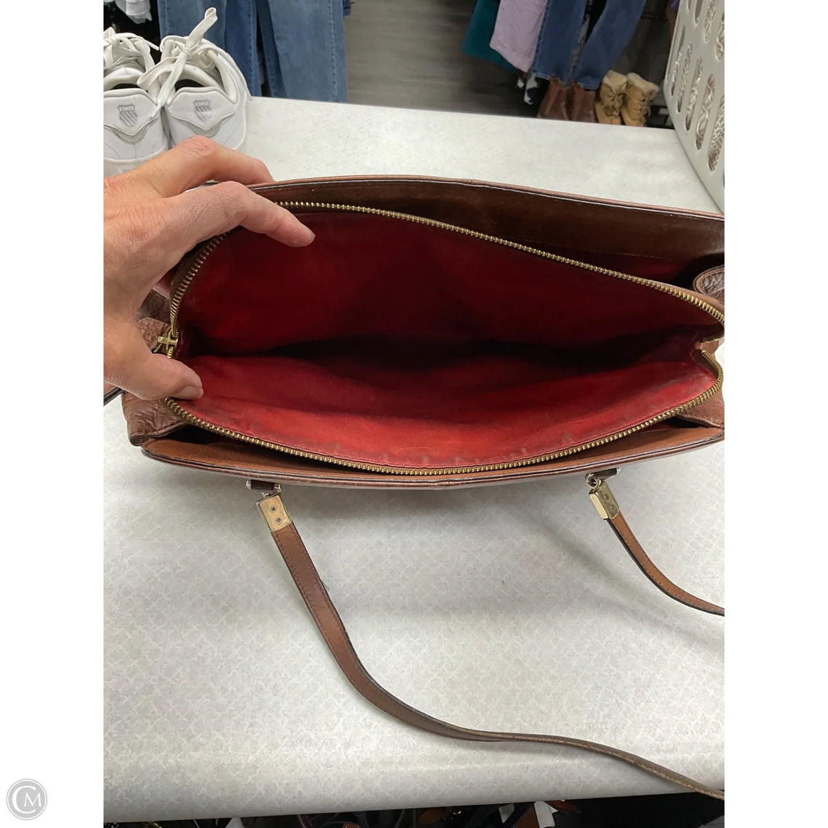 Handbag Designer By Coach, Size: Large