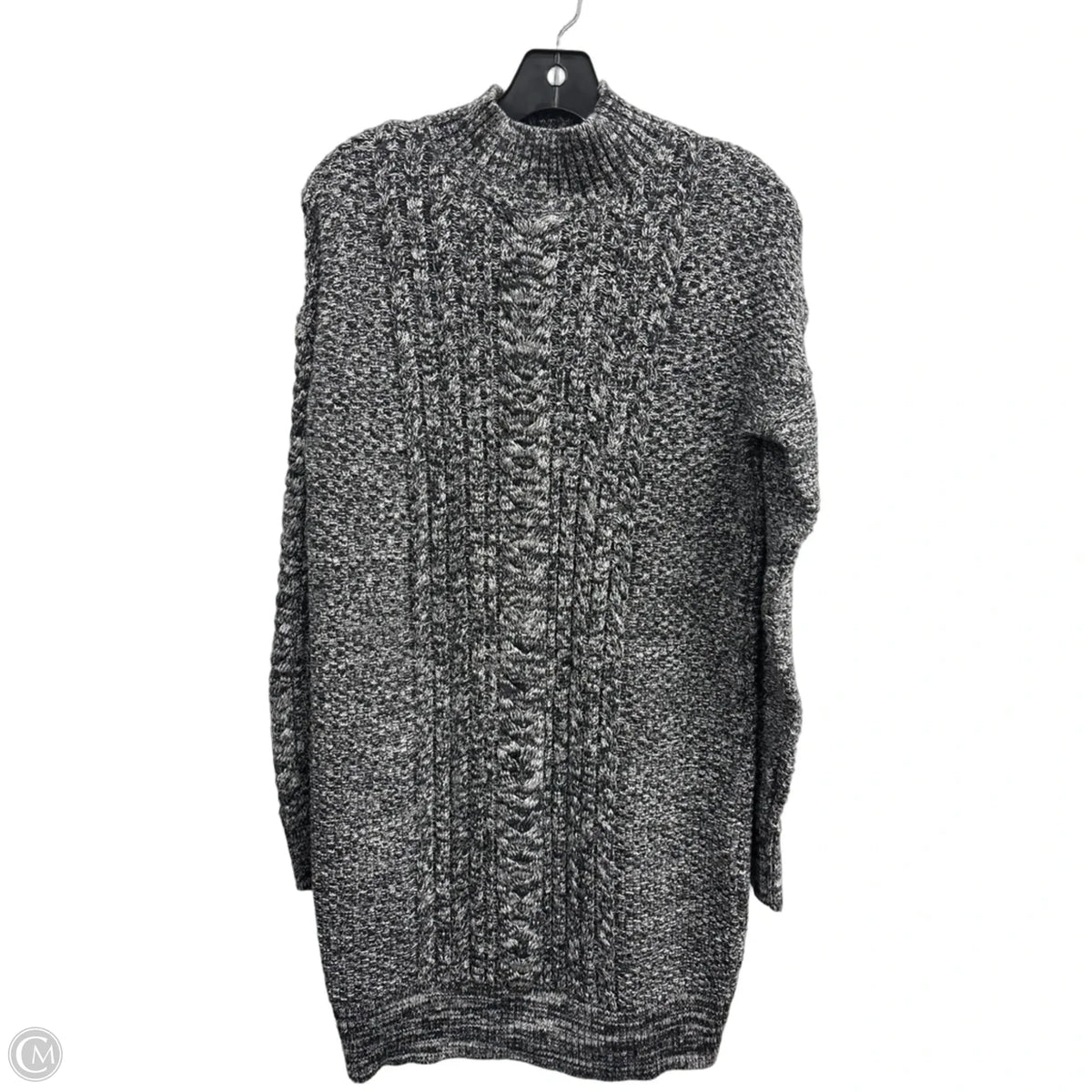 Sweater By Gap In Black & Cream, Size: L