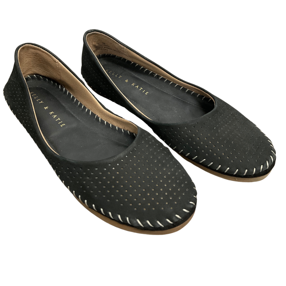 Shoes Flats By Kelly And Katie In Black, Size: 7