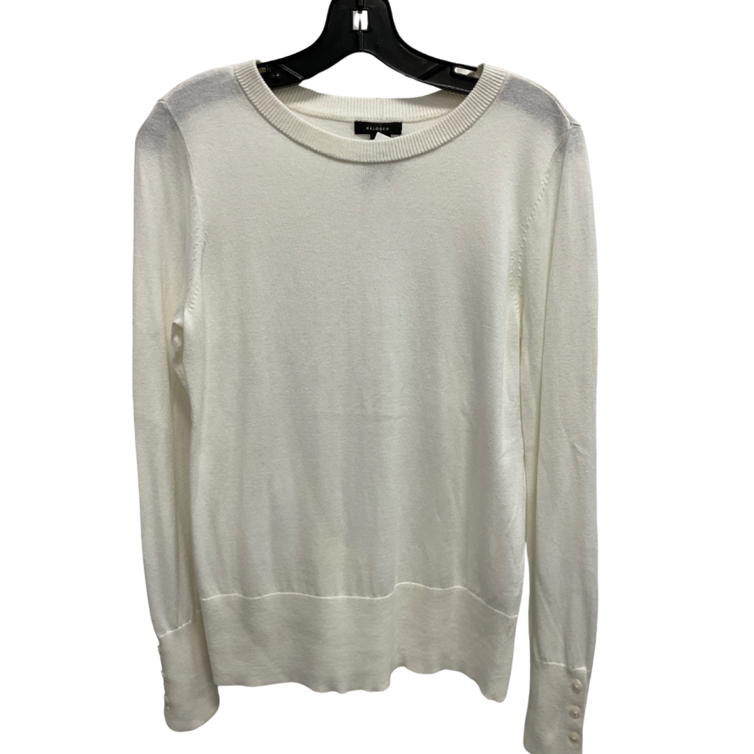 Sweater By Halogen In Cream, Size: M