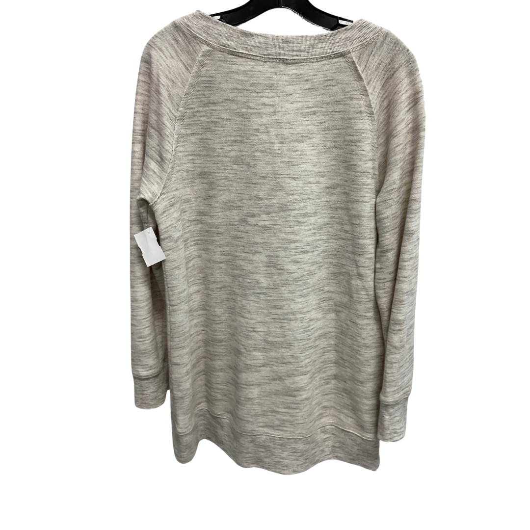 Sweatshirt Crewneck By Caslon In Cream, Size: M