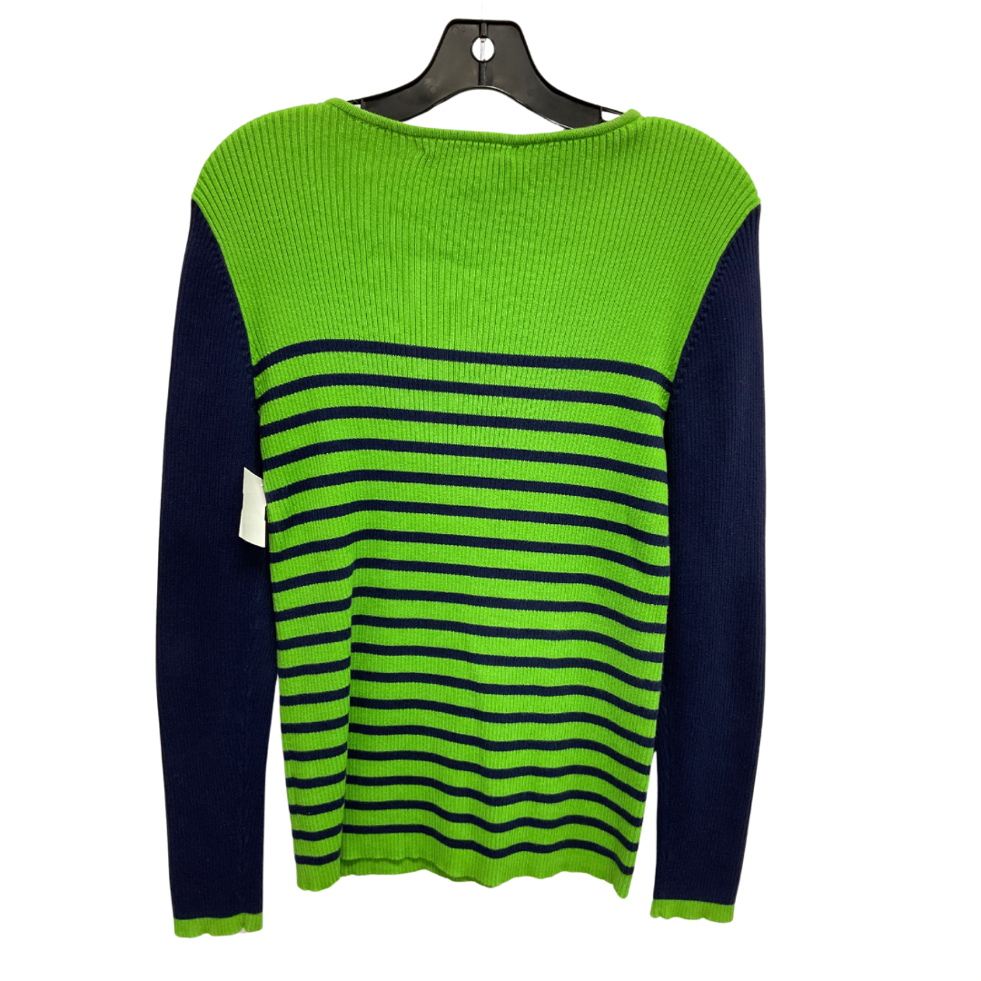 Sweater By Lauren By Ralph Lauren In Green, Size: L