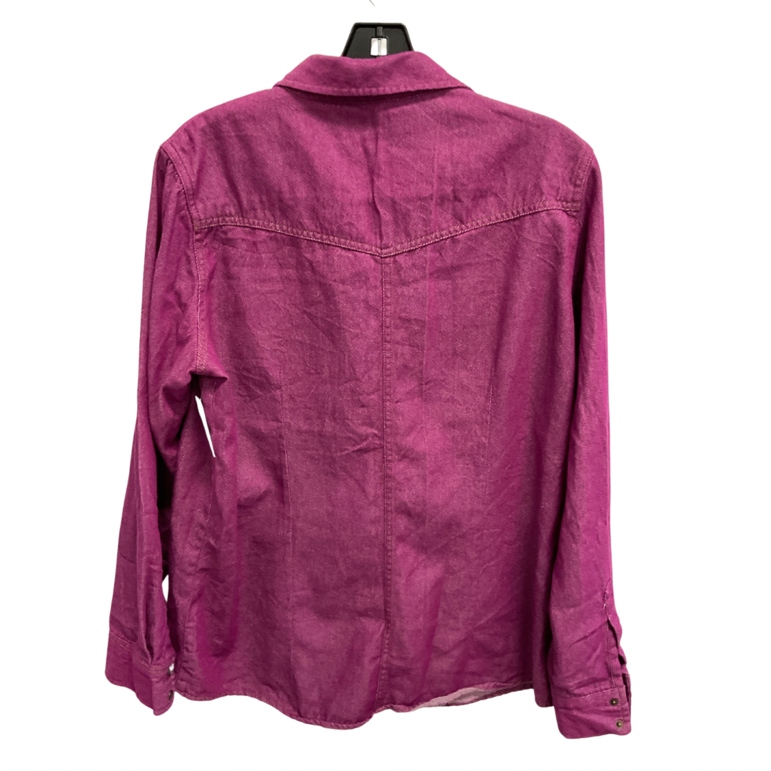 Top Long Sleeve By Clothes Mentor In Pink, Size: L