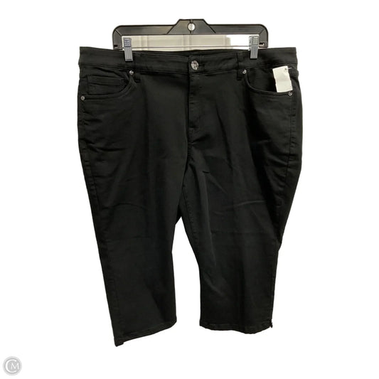 Jeans Straight By Lane Bryant In Black, Size: 18