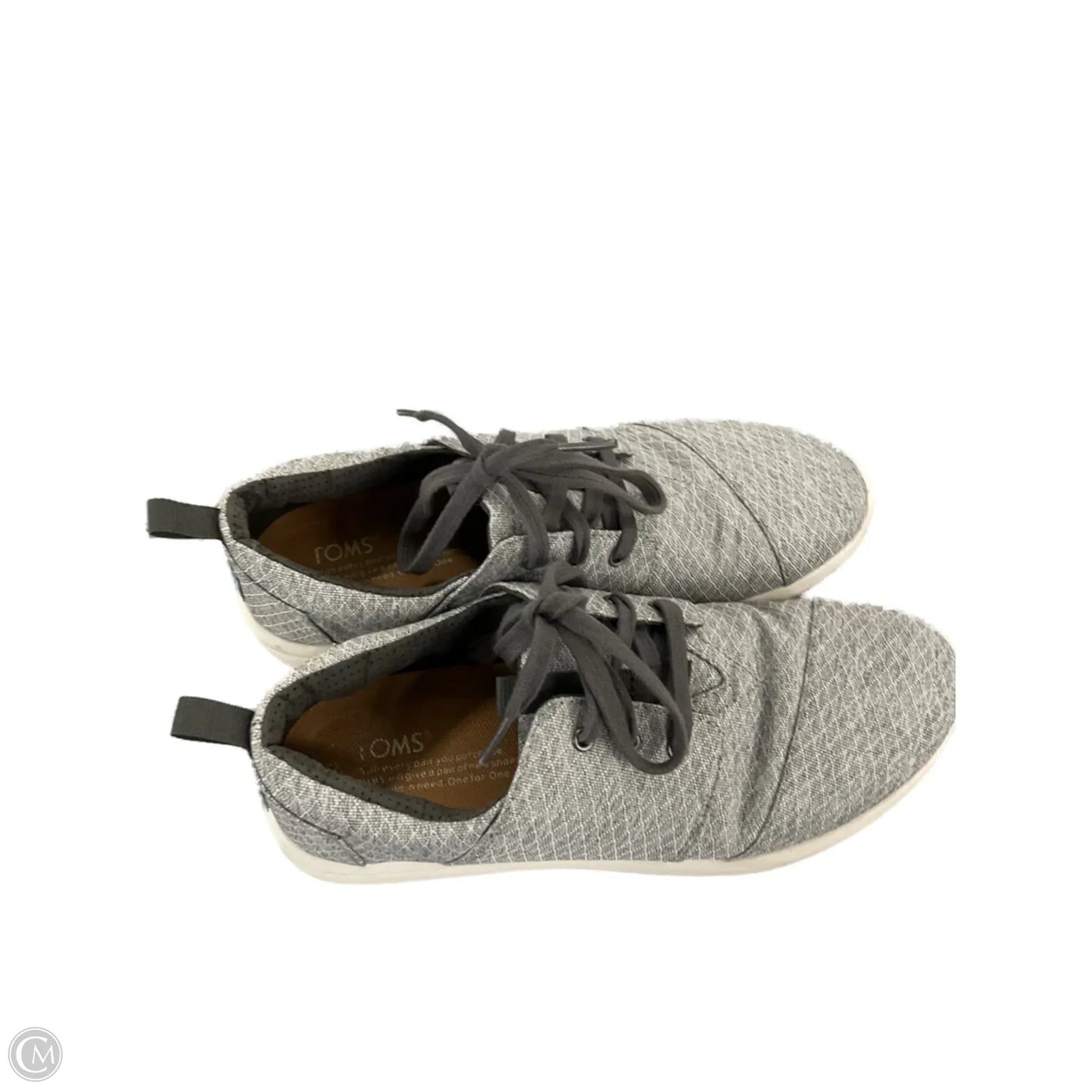 Shoes Athletic By Toms In Grey, Size: 9