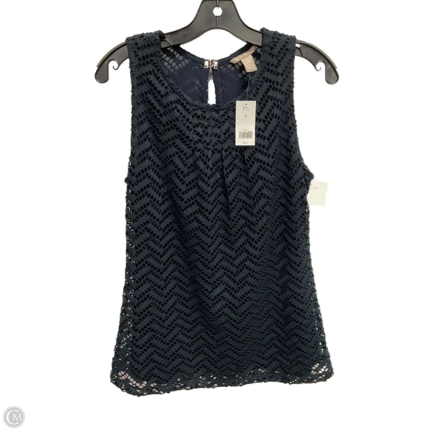 Tank Top By Banana Republic In Black, Size: M