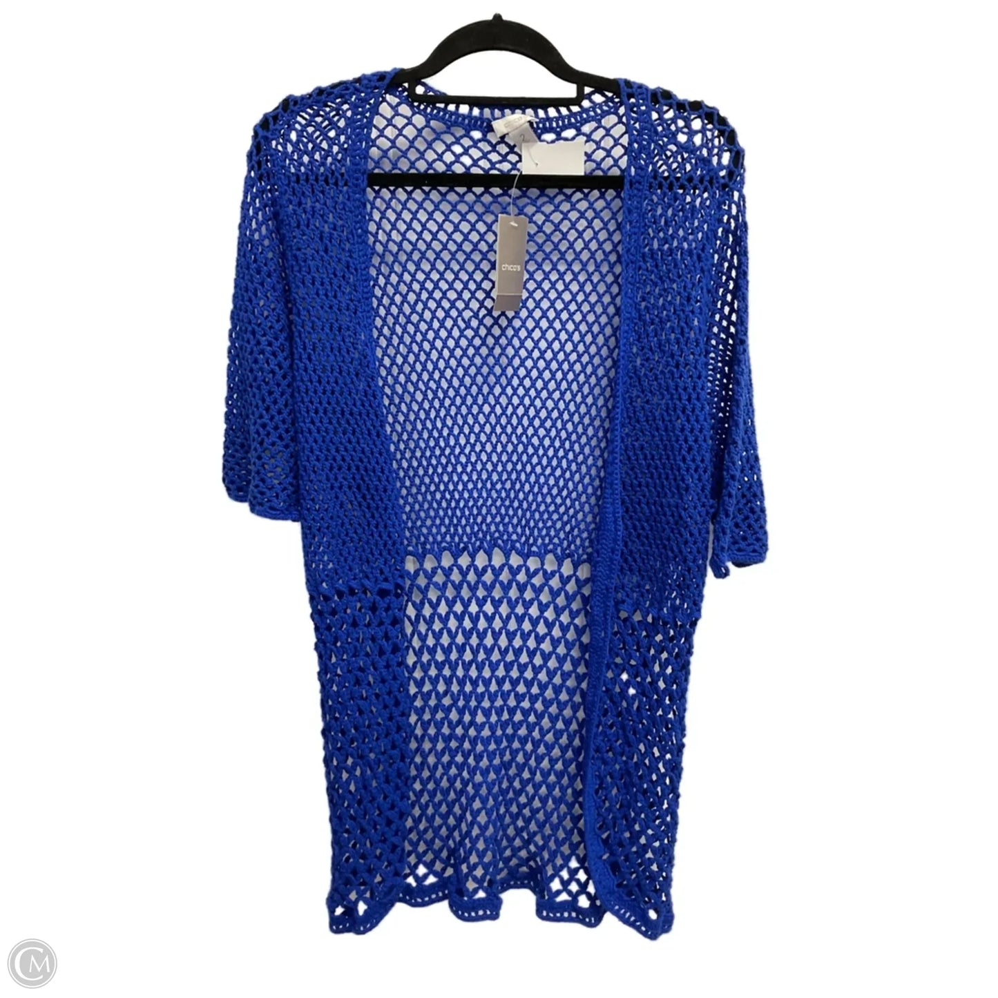 Cardigan By Chicos In Blue, Size: L