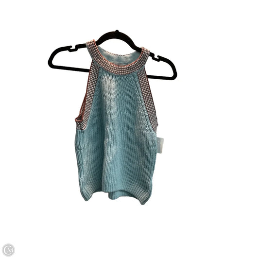 Tank Top By Madewell In Aqua, Size: S