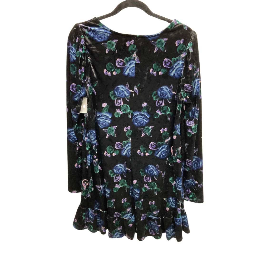 Dress Casual Midi By Wild Fable In Floral Print, Size: L